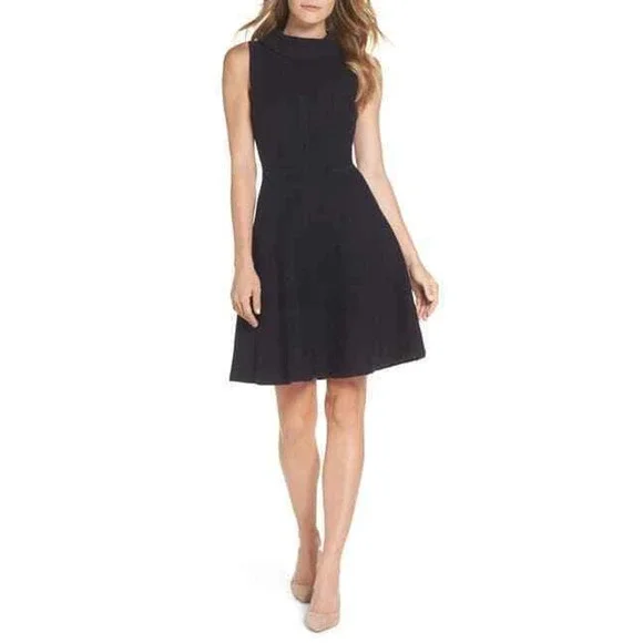 slim fit dress slacks The Peyton Mockneck Sweater Dress main image 1